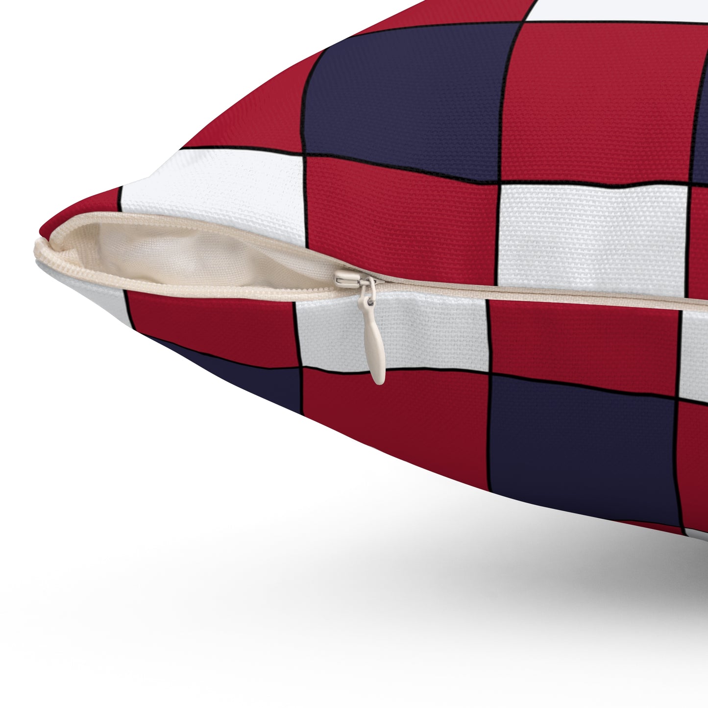 Thailand Retro Check Cushion Pillow