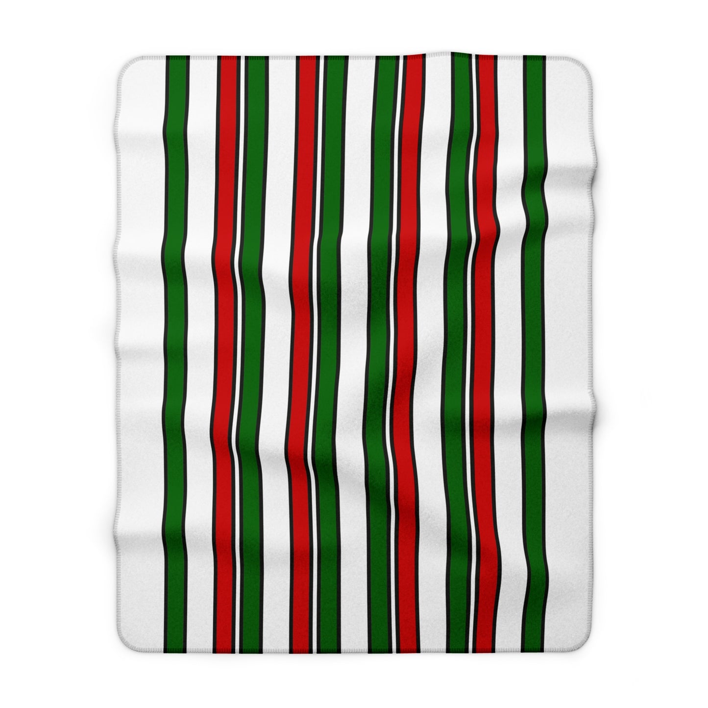 Tajikistan Retro Stripes Blanket Throw