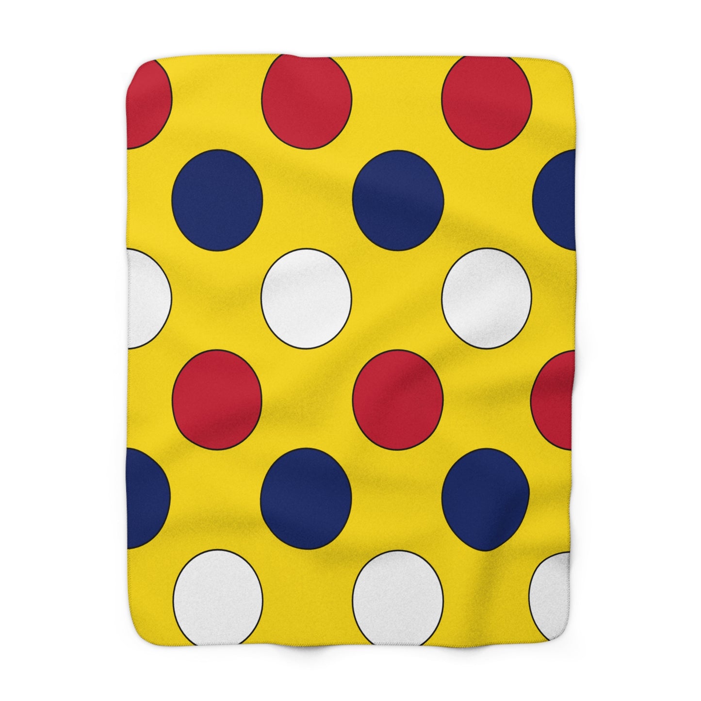 Niue Retro Polka Dots Blanket Throw