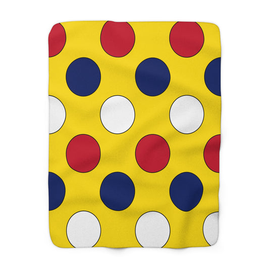 Niue Retro Polka Dots Blanket Throw