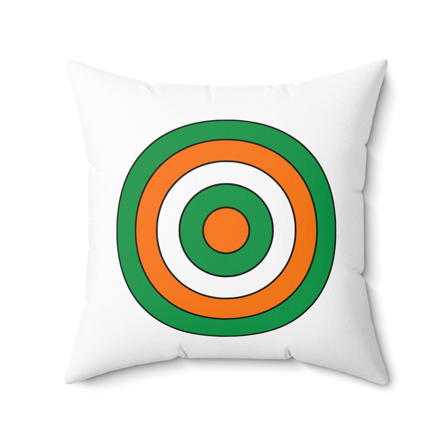 Ireland Retro Target Cushion Pillow