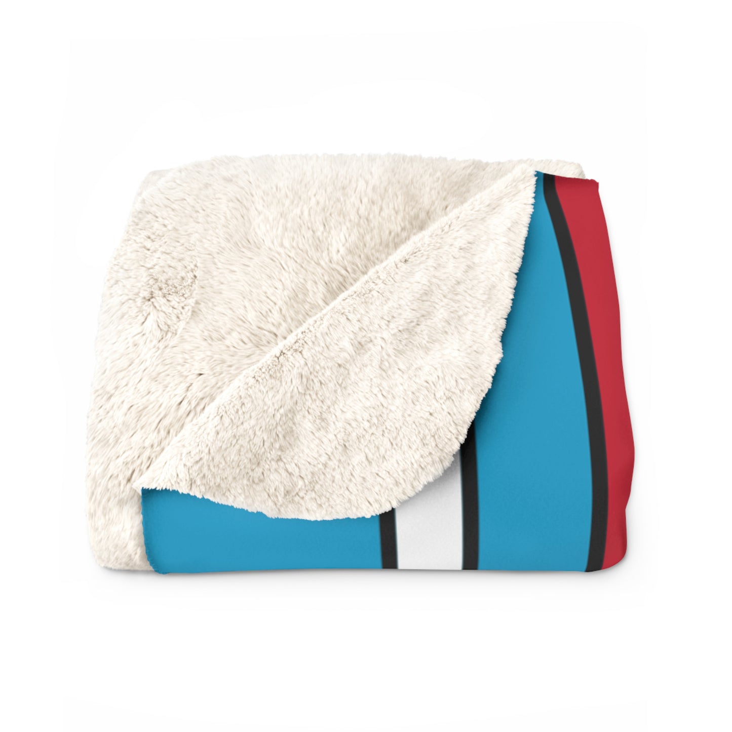 Tuvalu Retro Stripes Blanket Throw