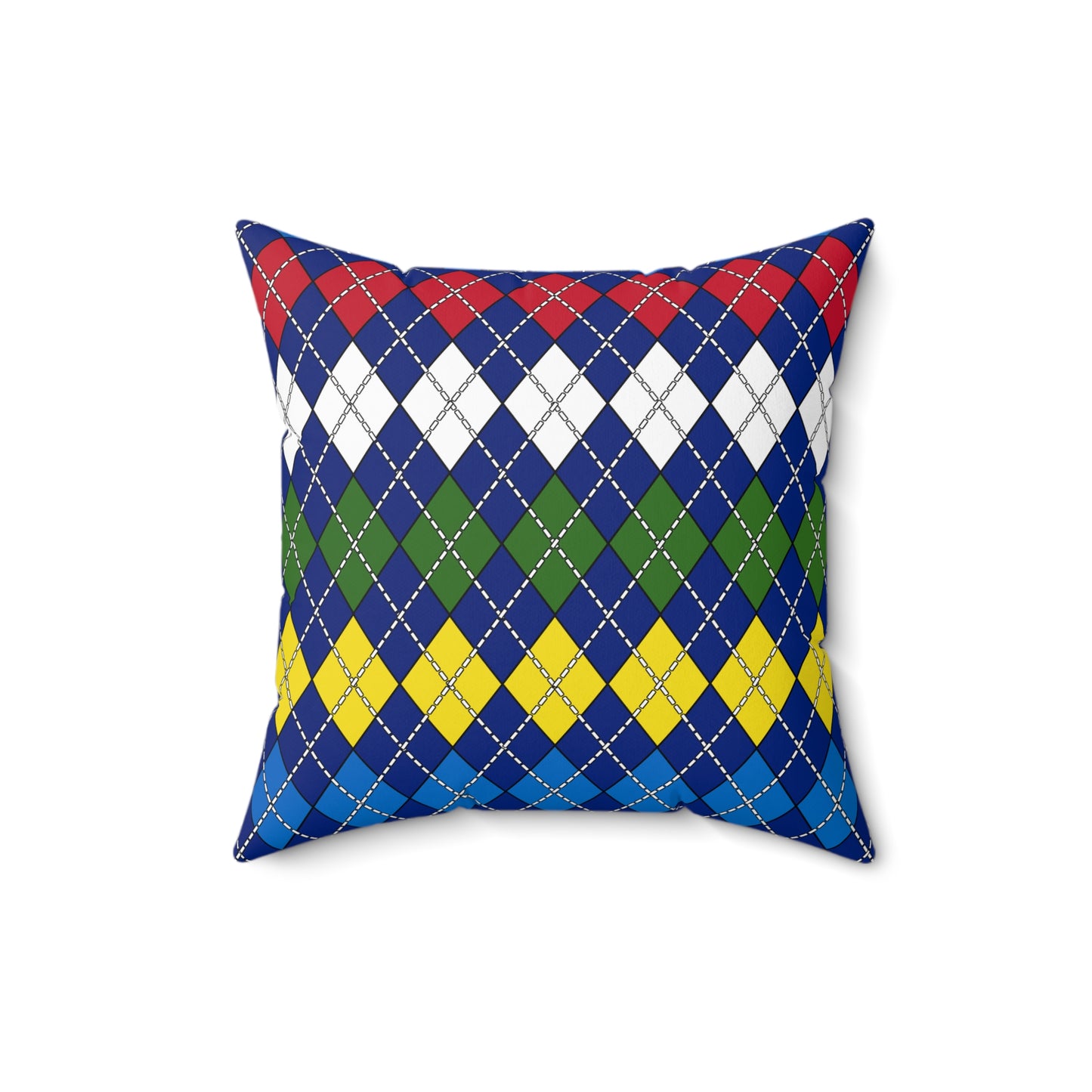 Pitcairn Retro Argyle Cushion Pillow