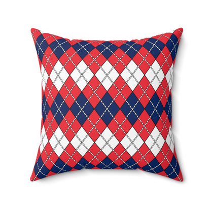 Norway Retro Argyle Cushion Pillow