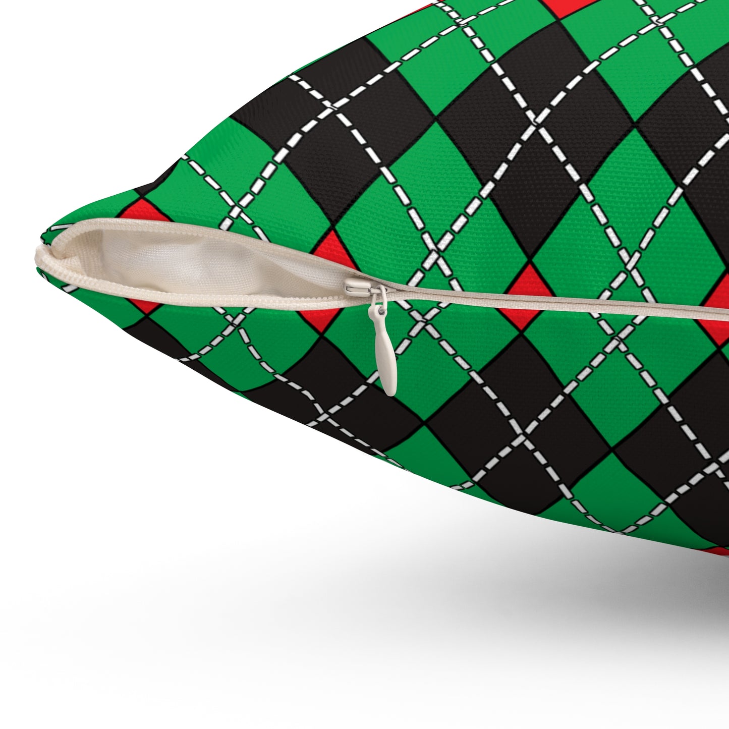 Martinique Retro Argyle Cushion Pillow