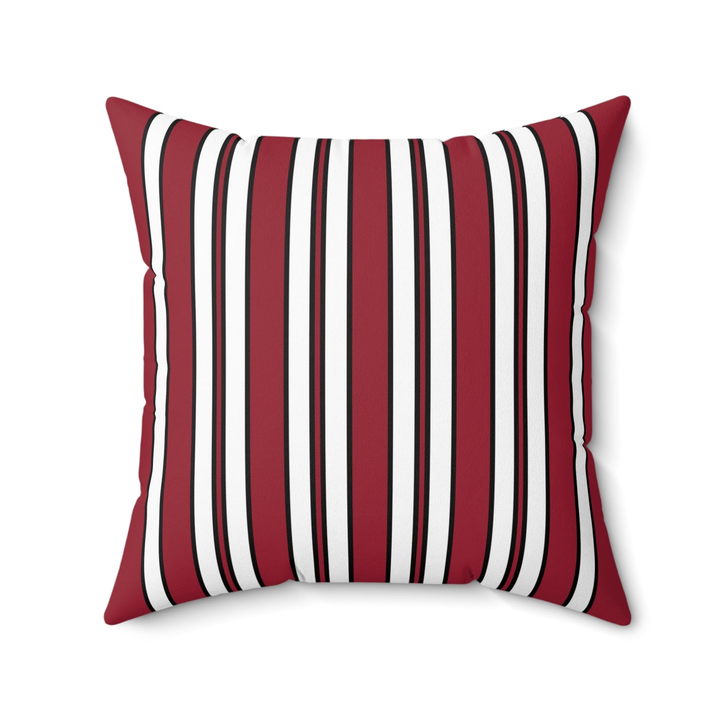 Latvia Retro Stripes Cushion Pillow