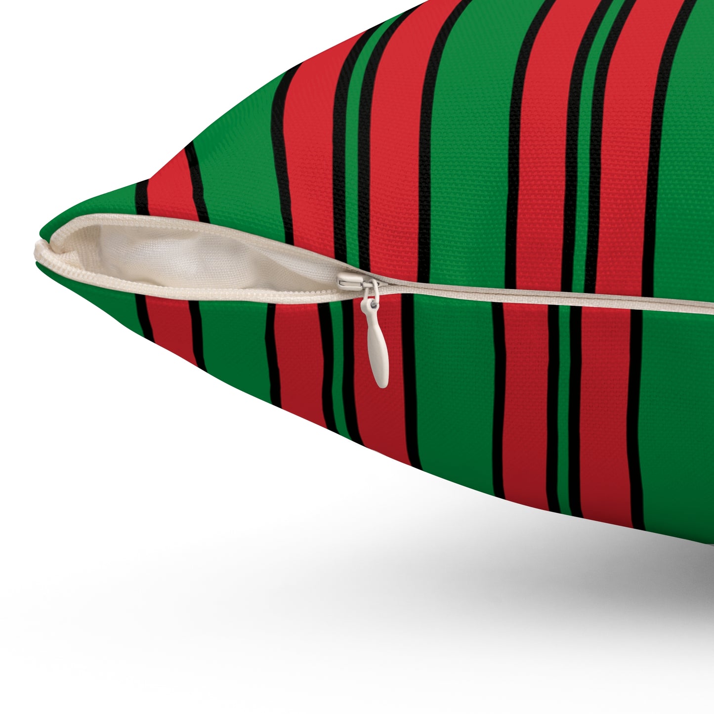 Turkmenistan Retro Stripes Cushion Pillow