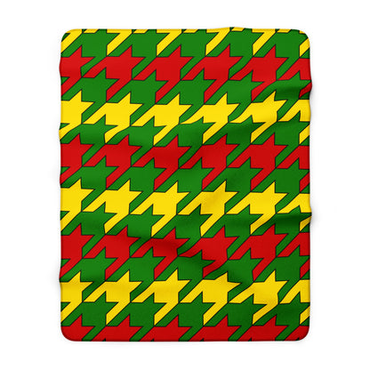 Togo Retro Houndstooth Blanket Throw