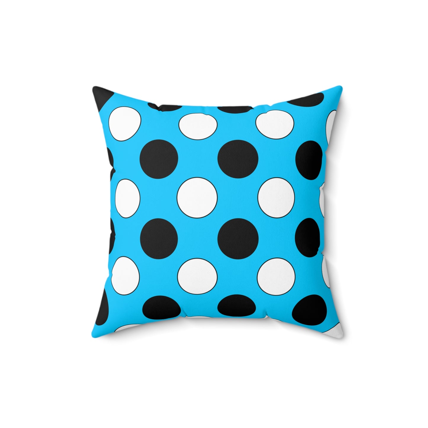 Botswana Retro Polka Dots Cushion Pillow