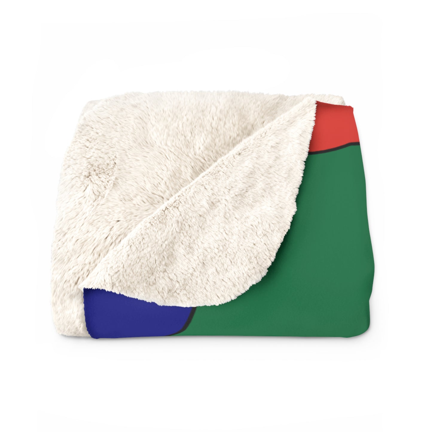 South Africa Retro Polka Dots Blanket Throw