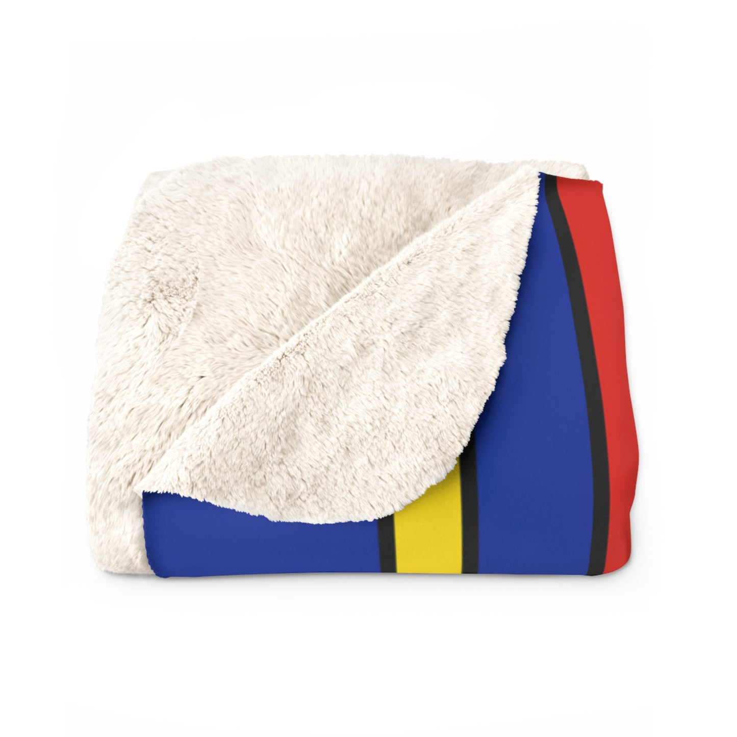 Moldova Retro Stripes Blanket Throw