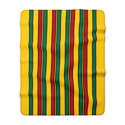 Cameroon Retro Stripes Blanket Throw