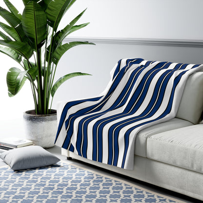 Finland Retro Stripes Blanket Throw