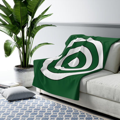 Saudi Arabia Retro Target Blanket Throw