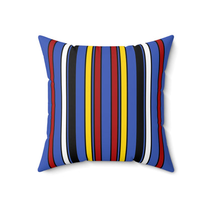 Eswatini Retro Stripes Cushion Pillow