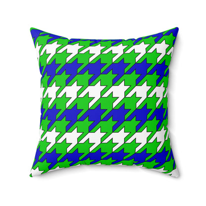 Sierra Leone Retro Houndstooth Cushion Pillow