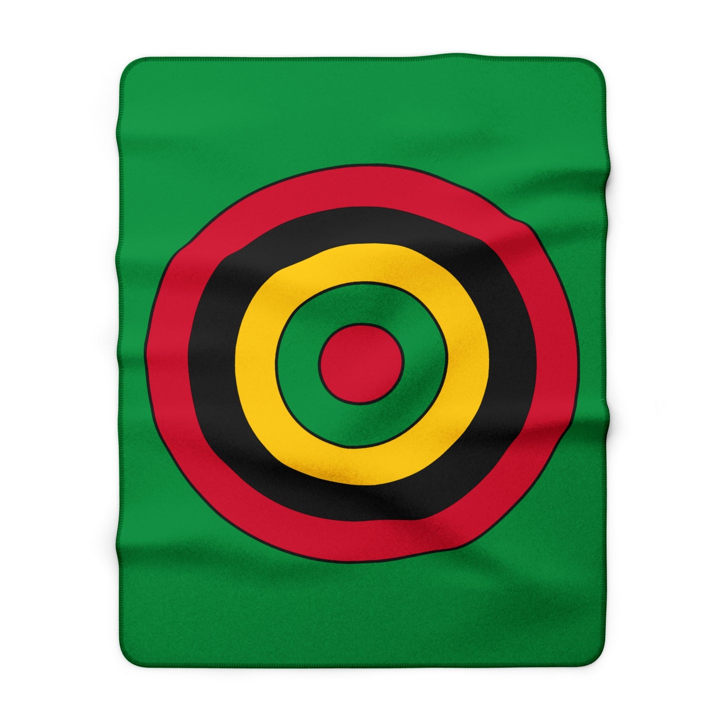 Vanuatu Retro Target Blanket Throw