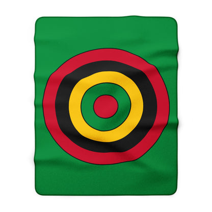 Vanuatu Retro Target Blanket Throw