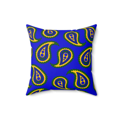 Solomon Islands Retro Paisley Cushion Pillow
