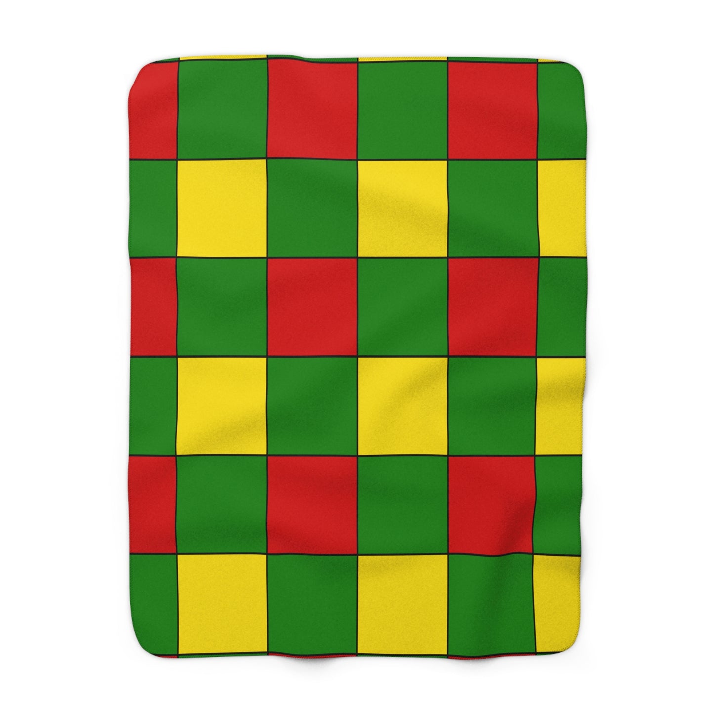 Togo Retro Check Blanket Throw
