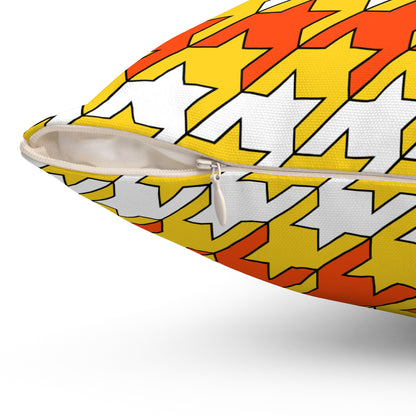Bhutan Retro Houndstooth Cushion Pillow
