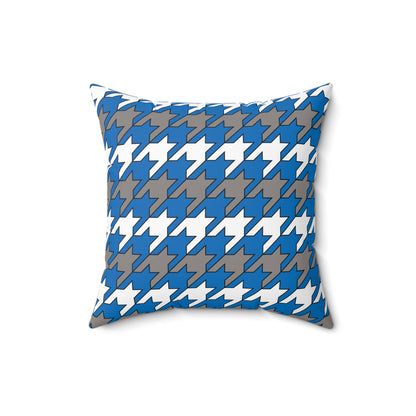 Northern Mariana Islands Retro Houndstooth Cushion Pillow