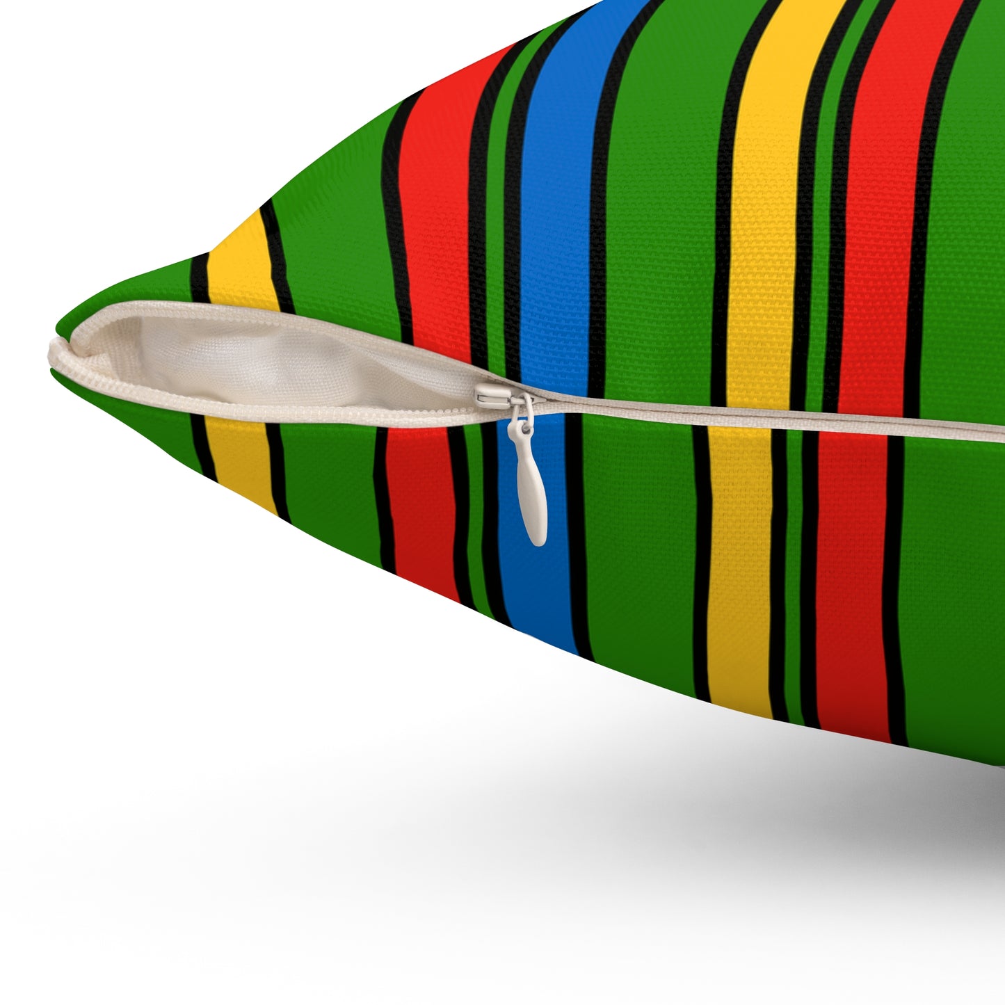 Ethiopia Retro Stripes Cushion Pillow