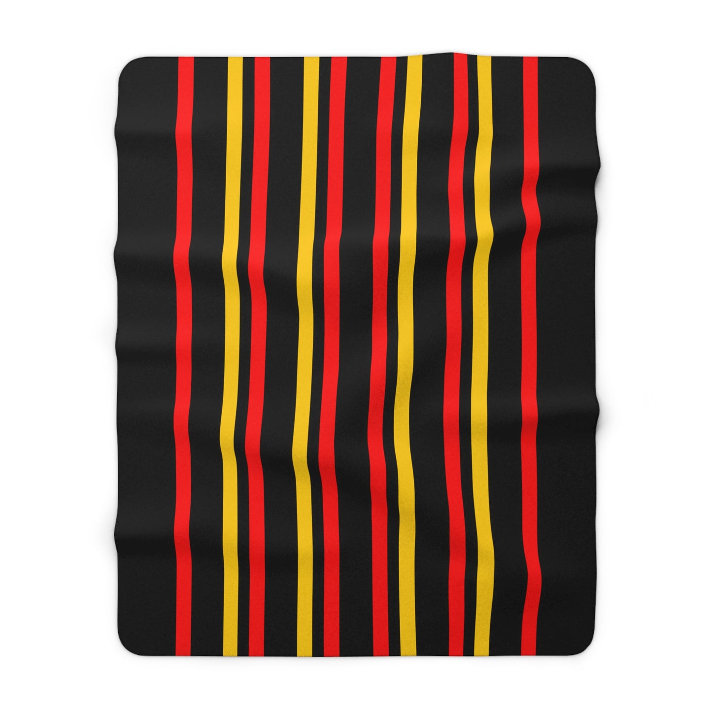 Papua New Guinea Retro Stripes Blanket Throw
