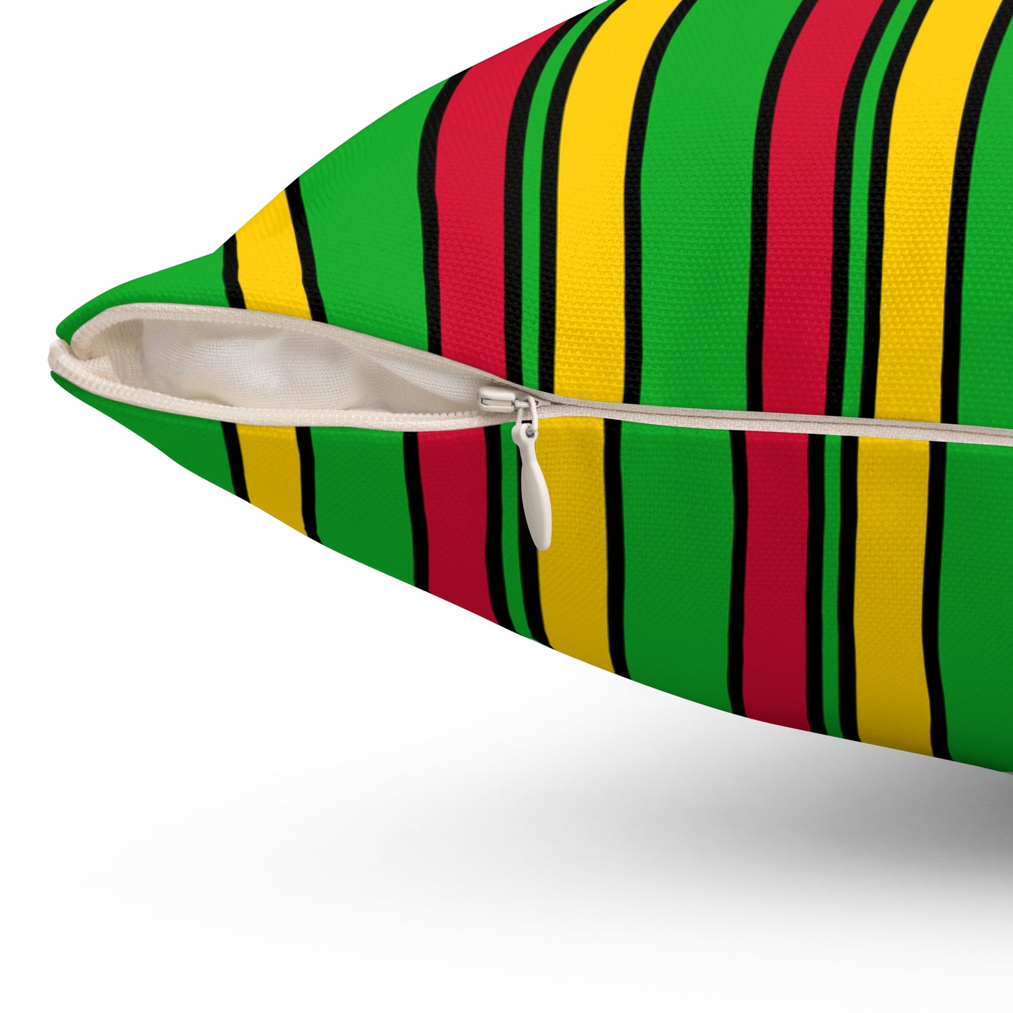 Sao Tome And Principe Retro Stripes Cushion Pillow