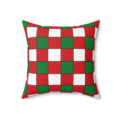 Belarus Retro Check Cushion Pillow