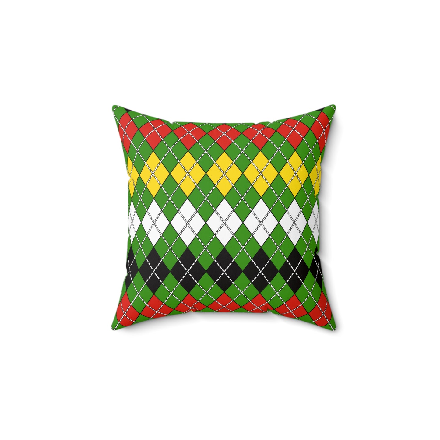 Guyana Retro Argyle Cushion Pillow