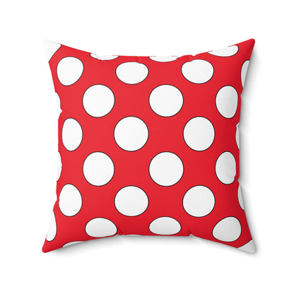 Hong Kong Retro Polka Dots Cushion Pillow