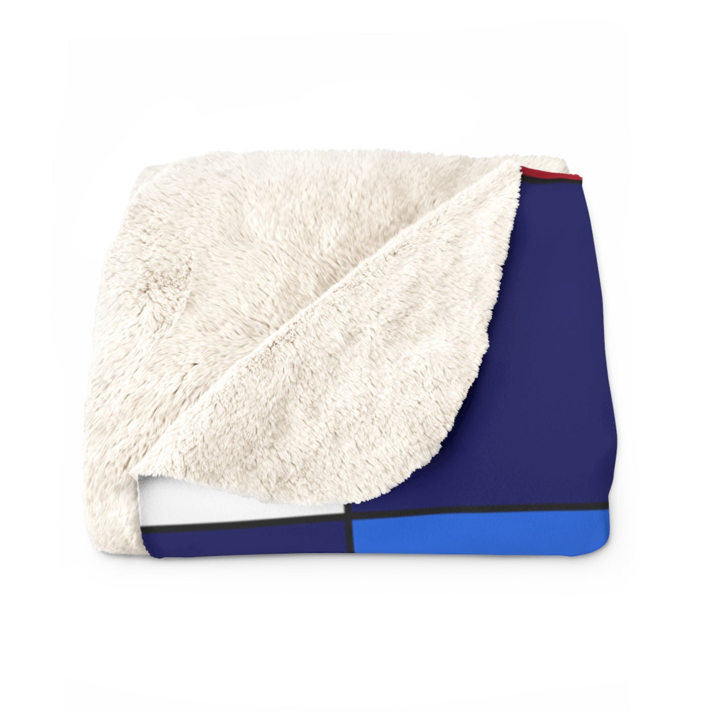 Tristan Da Cunha Retro Check Blanket Throw