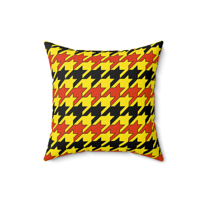Uganda Retro Houndstooth Cushion Pillow