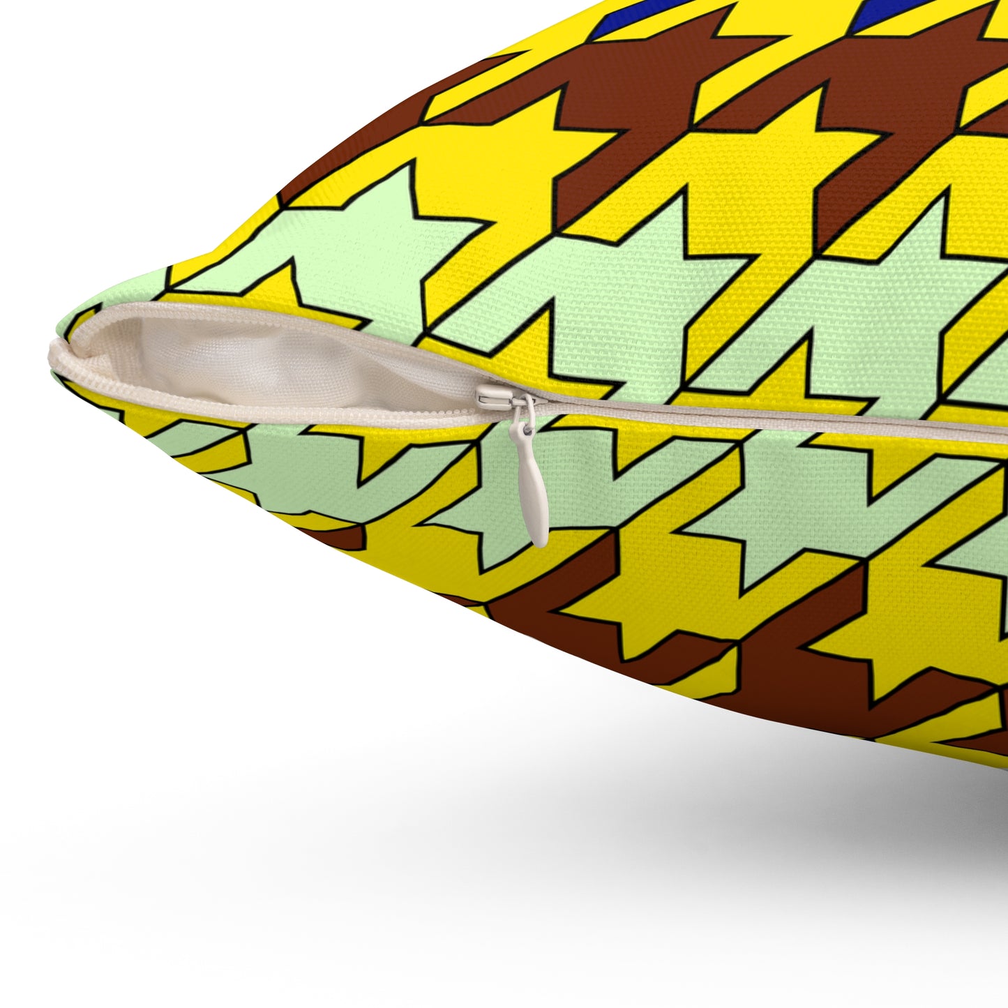 Ecuador Retro Houndstooth Cushion Pillow