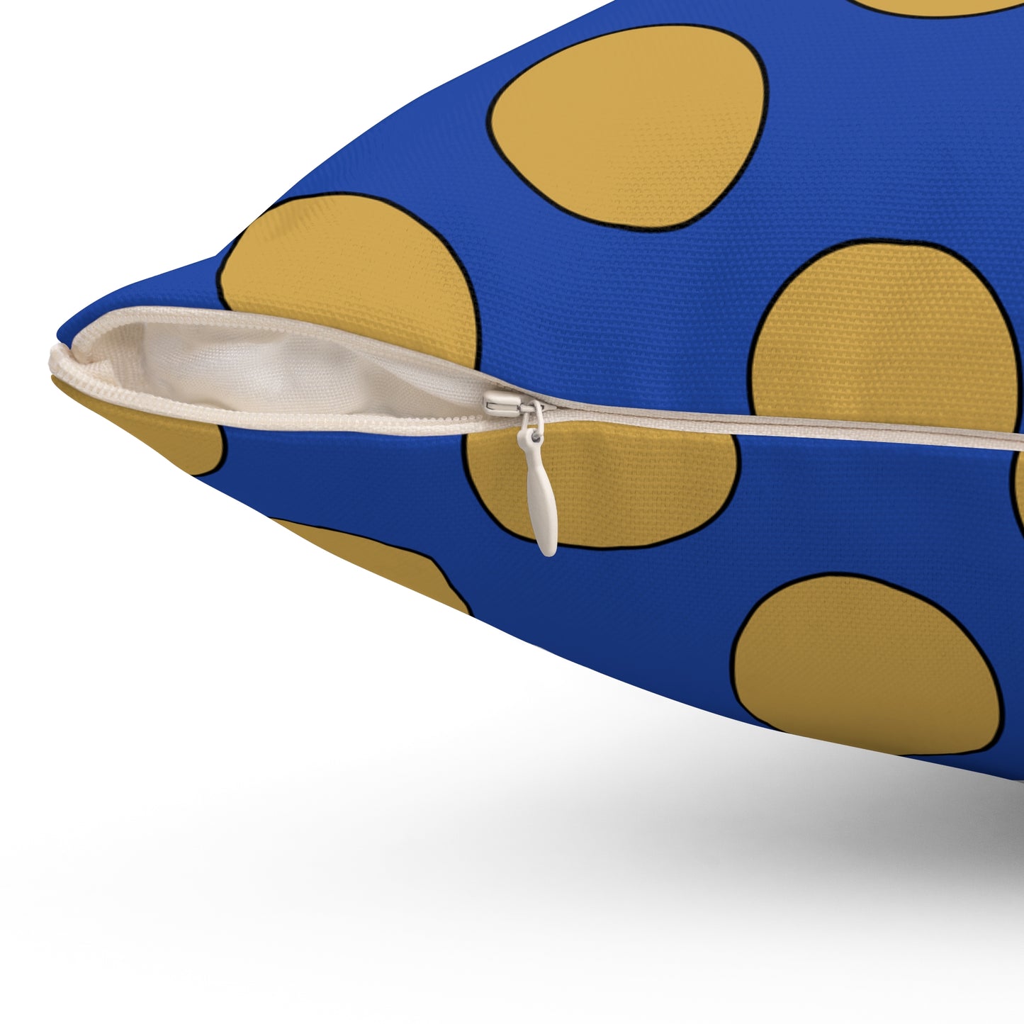 Kosovo Retro Polka Dots Cushion Pillow