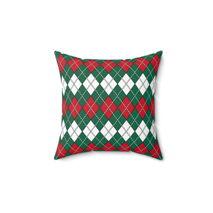Mexico Retro Argyle Cushion Pillow