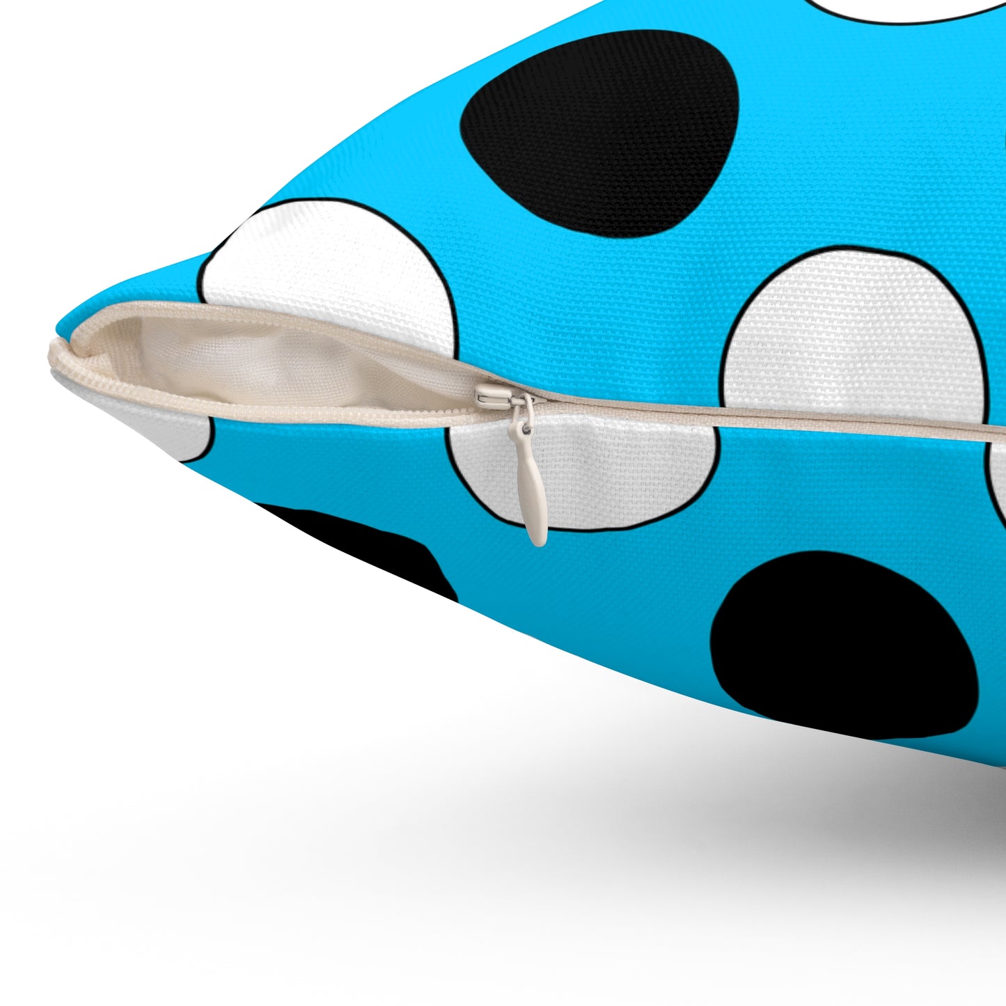 Botswana Retro Polka Dots Cushion Pillow