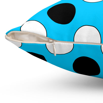 Botswana Retro Polka Dots Cushion Pillow