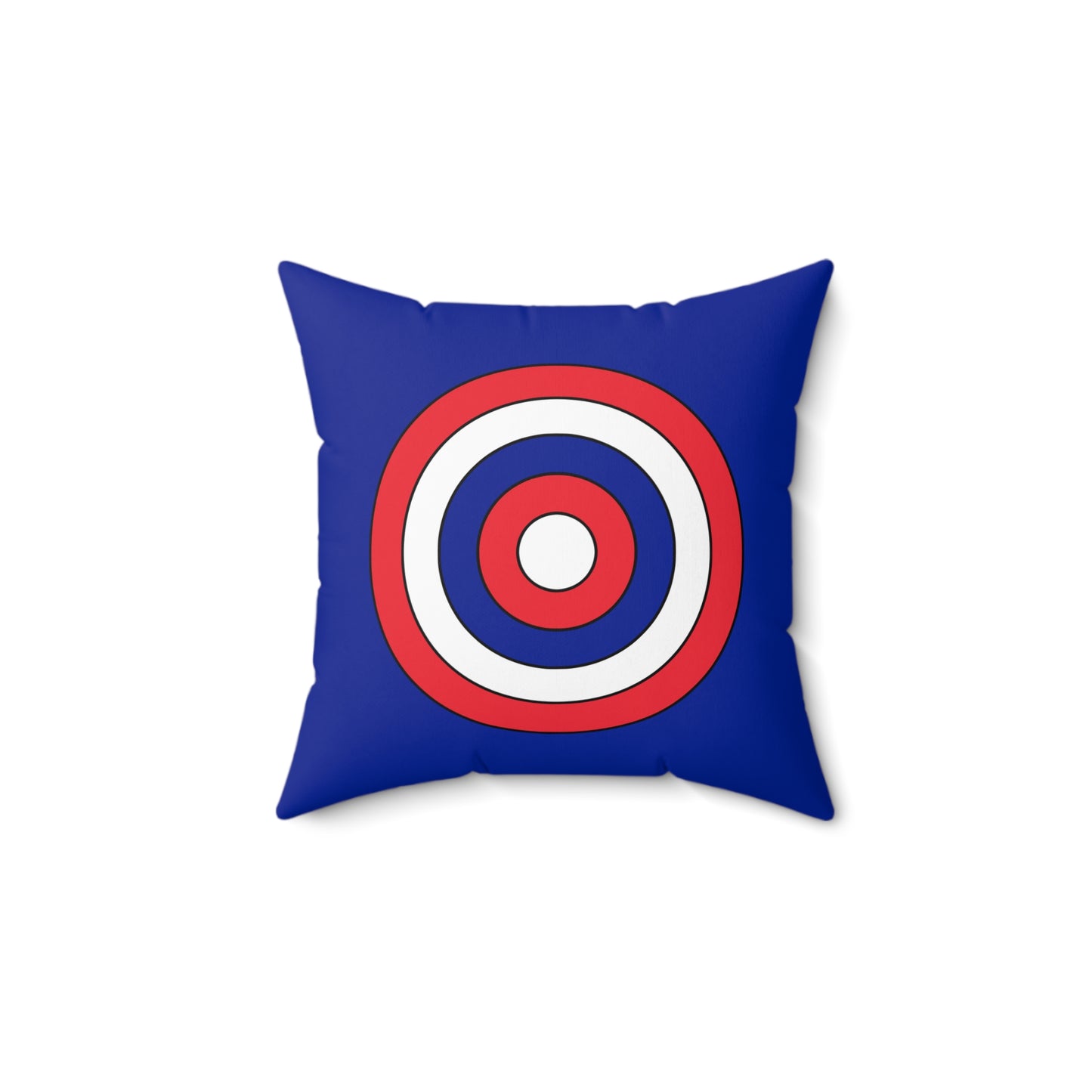 Sint Maarten Retro Target Cushion Pillow