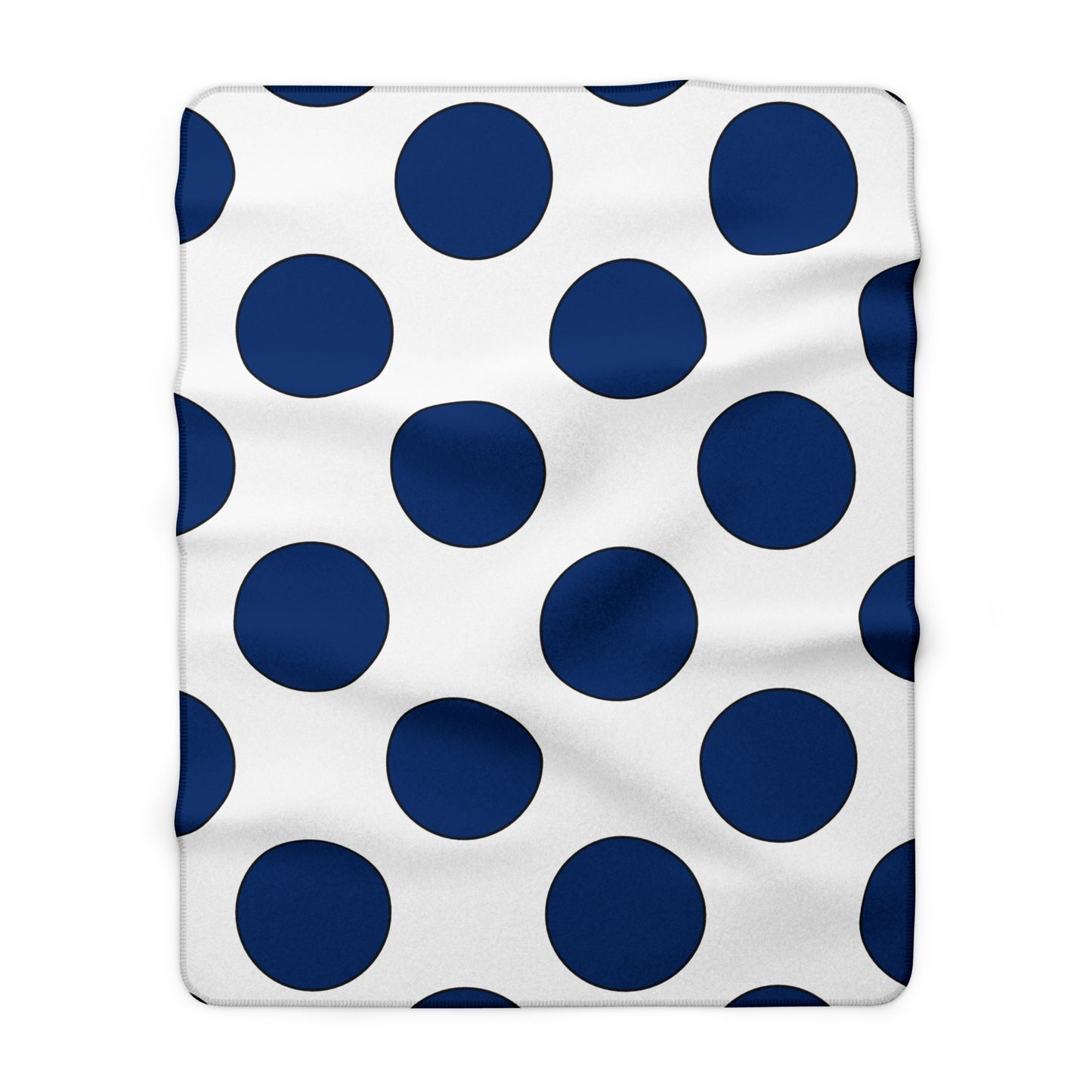 Finland Retro Polka Dots Blanket Throw