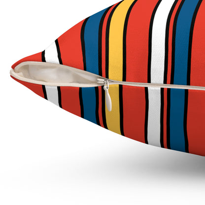 Kiribati Retro Stripes Cushion Pillow