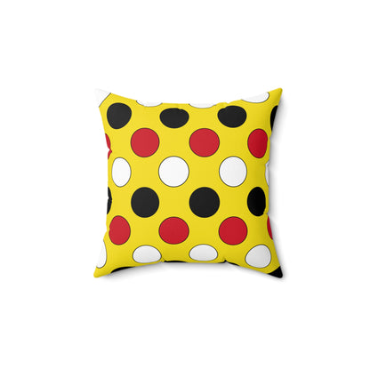 Brunei Darussalam Retro Polka Dots Cushion Pillow
