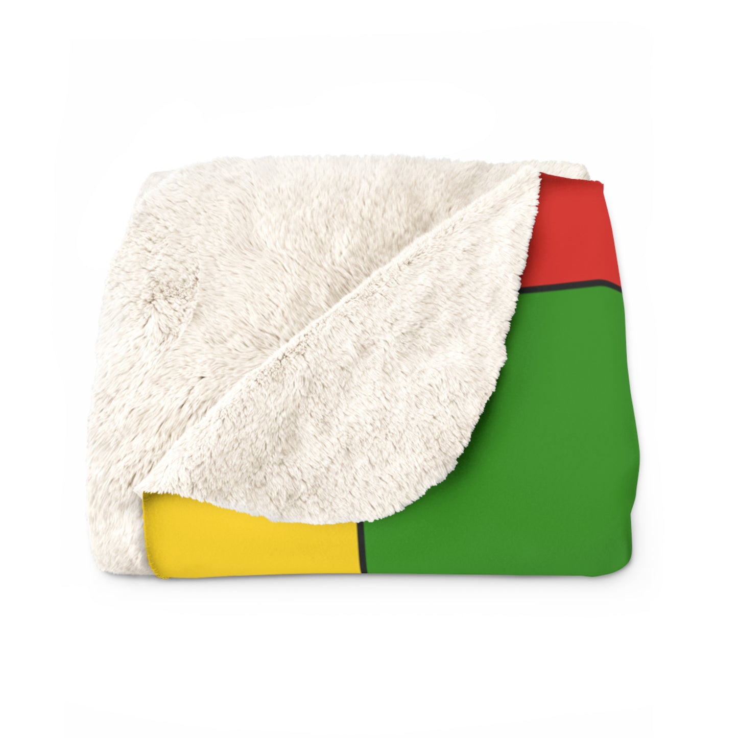 Benin Retro Check Blanket Throw