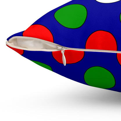 Gambia Retro Polka Dots Cushion Pillow