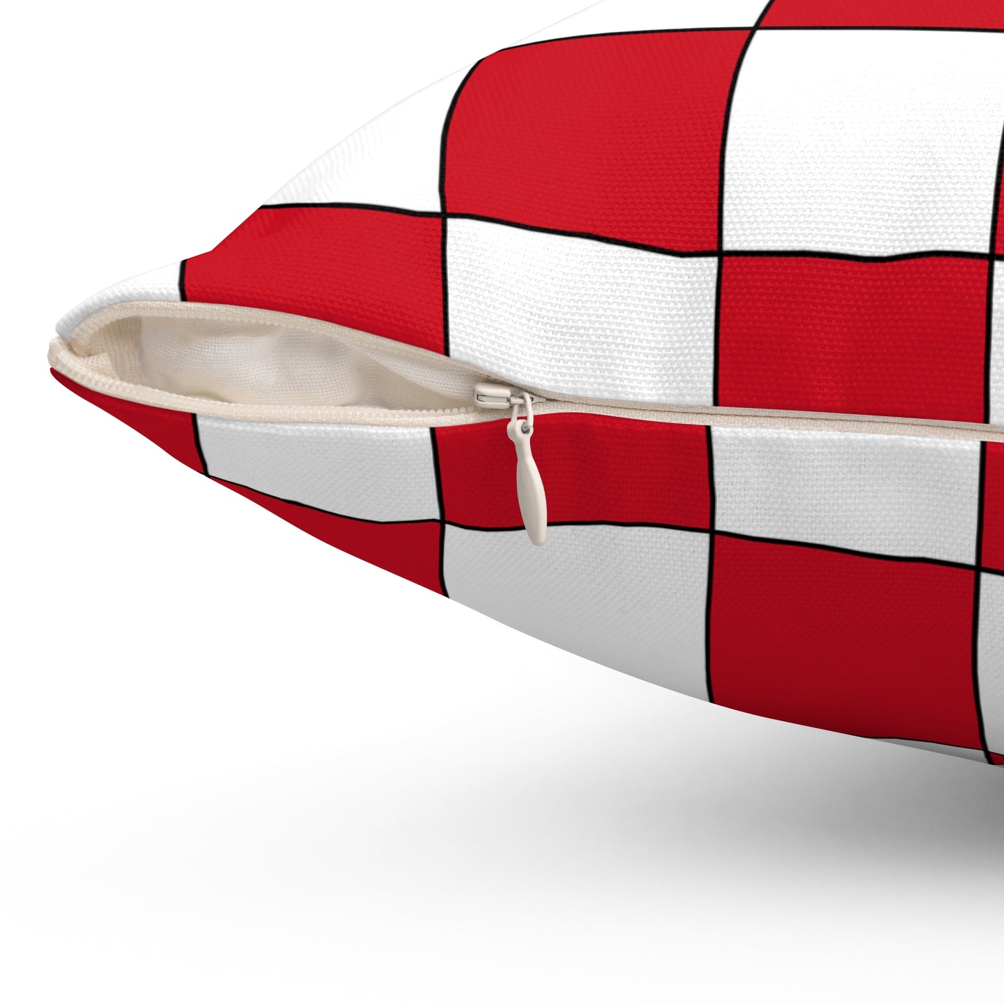 England Retro Check Cushion Pillow