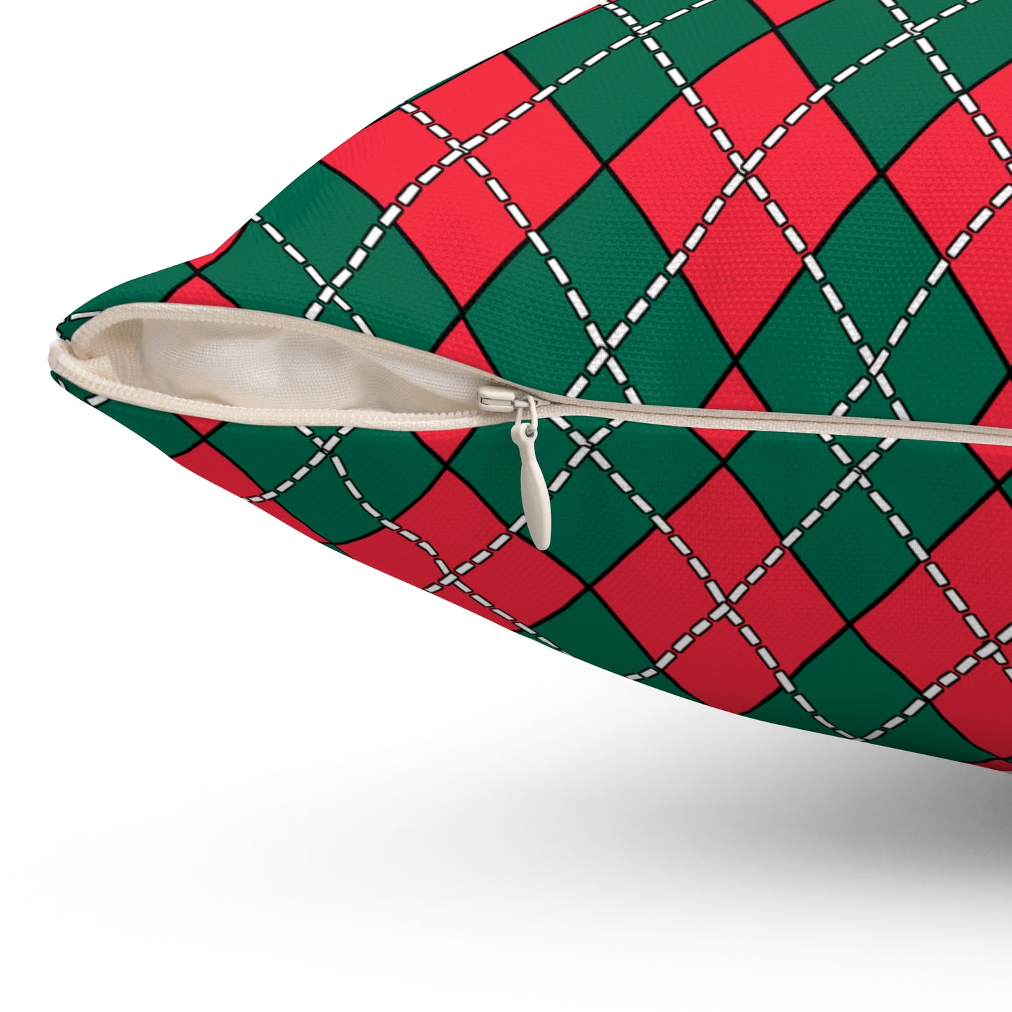 Bangladesh Retro Argyle Cushion Pillow