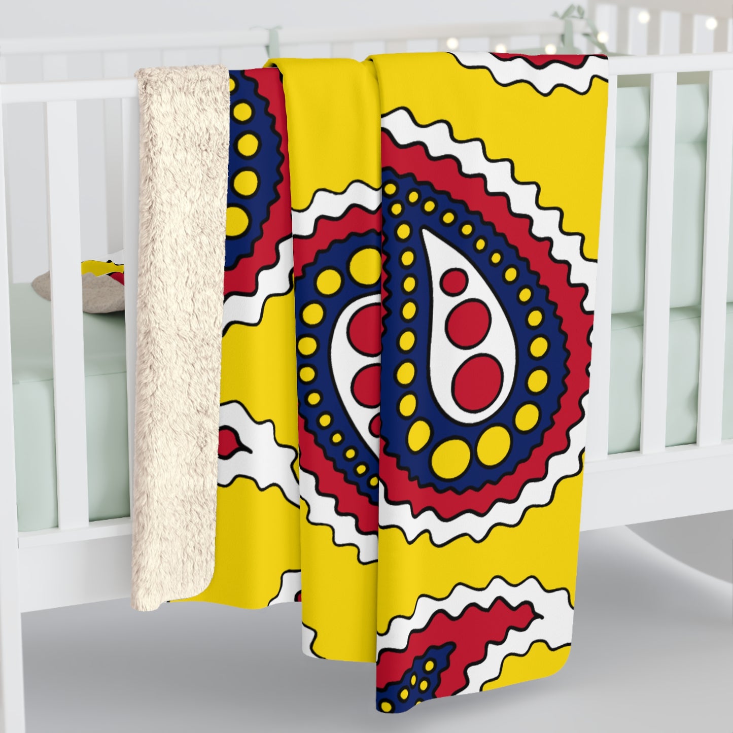 Niue Retro Paisley Blanket Throw