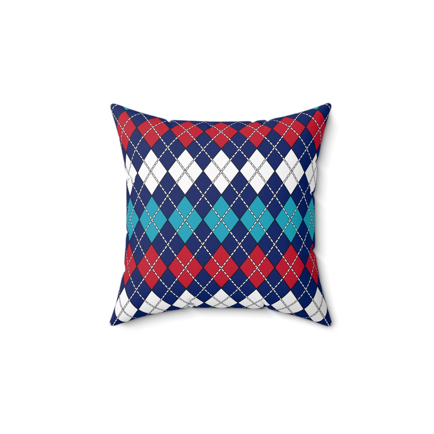Montserrat Retro Argyle Cushion Pillow