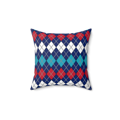 Montserrat Retro Argyle Cushion Pillow